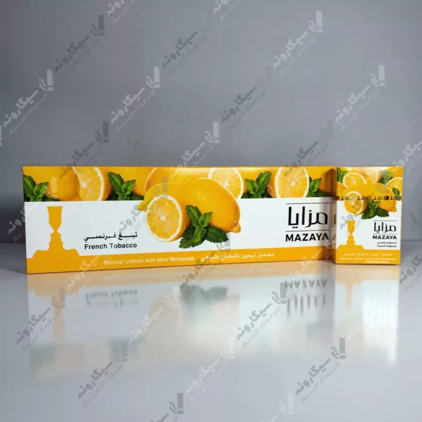 خرید تنباکو لیمو نعنا مزایا اصلی - mazaya lemon mint tobacco original