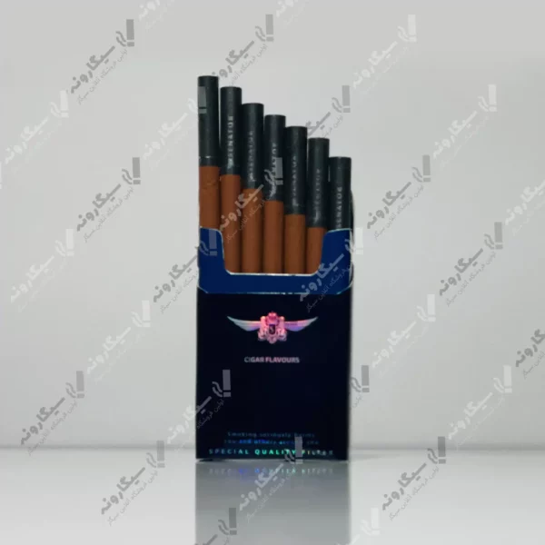 خرید سیگار سناتور شرابی بال کوتاه - senator wine short wing cigarette