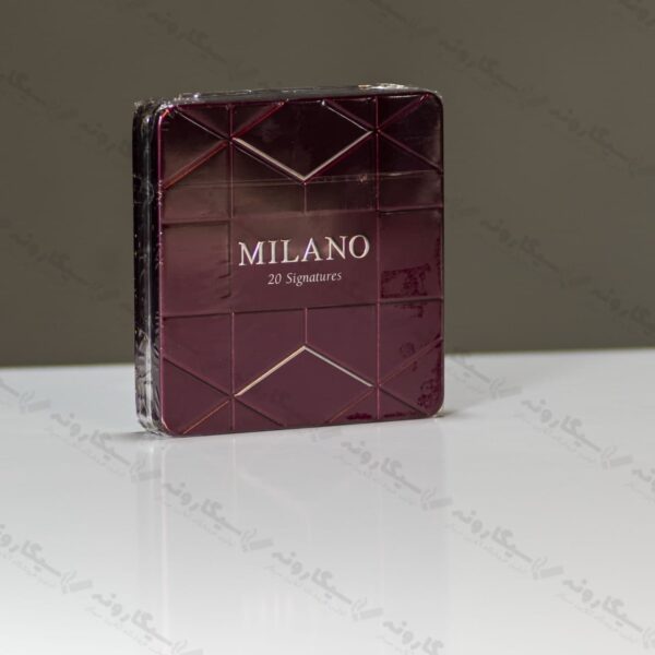 سیگار میلانو شراب جعبه فلزی - milano wine cigarettes