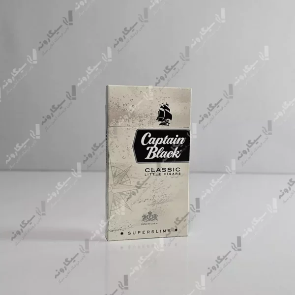 خرید سیگار کاپیتان بلک باریک کلاسیک - captain black classic slim cigarette