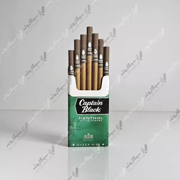 خرید سیگار کاپیتان بلک منتول - captain black menthol cigarette