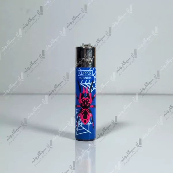 خرید فندک کلیپر طرح عنکبوت - clipper lighter spider