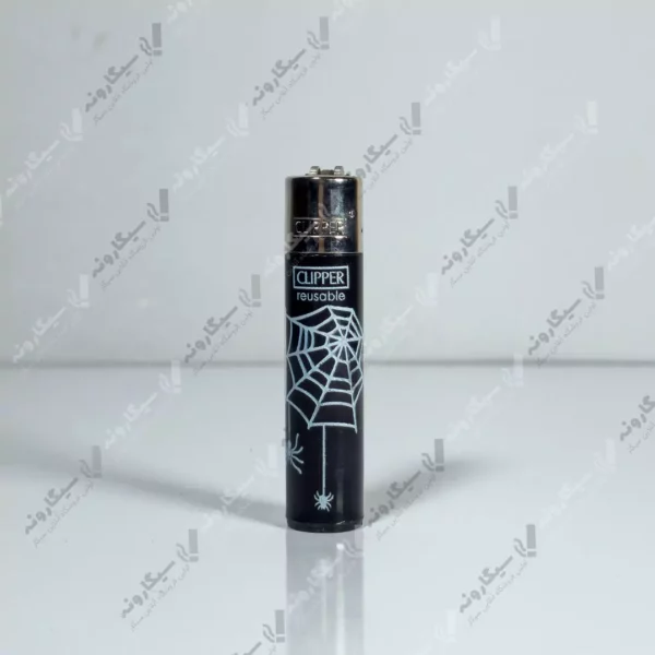 خرید فندک کلیپر طرح عنکبوت - clipper lighter spider