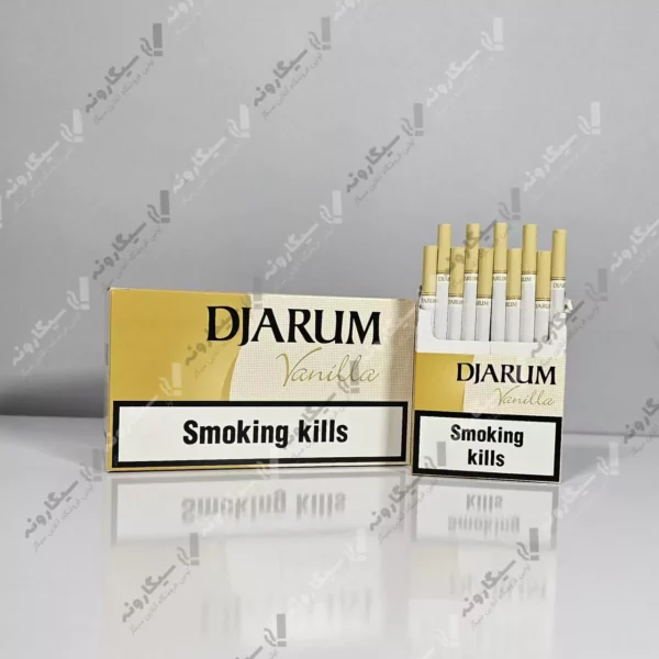 خرید سیگار دیجاروم وانیل - djarum vanilla cigarette