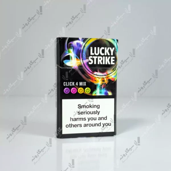 خرید سیگار لاکی استرایک میکس چهار طعم فری شاپ - lucky strike 4 click free shop cigarette