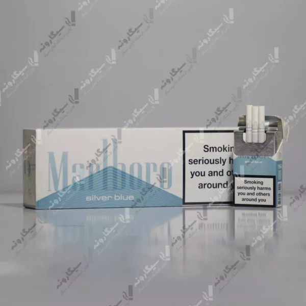 خرید سیگار مارلبرو سیلور بلو جدید - marlboro silver blue cigarette