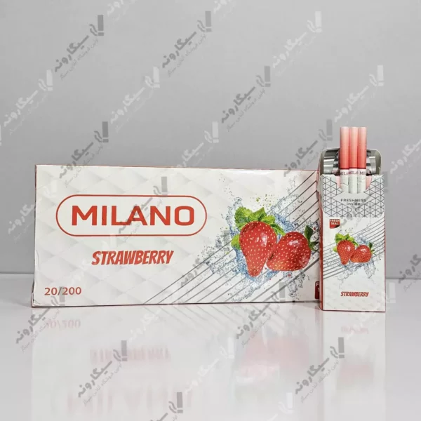 خرید سیگار میلانو توت فرنگی - milano strawberry cigarette