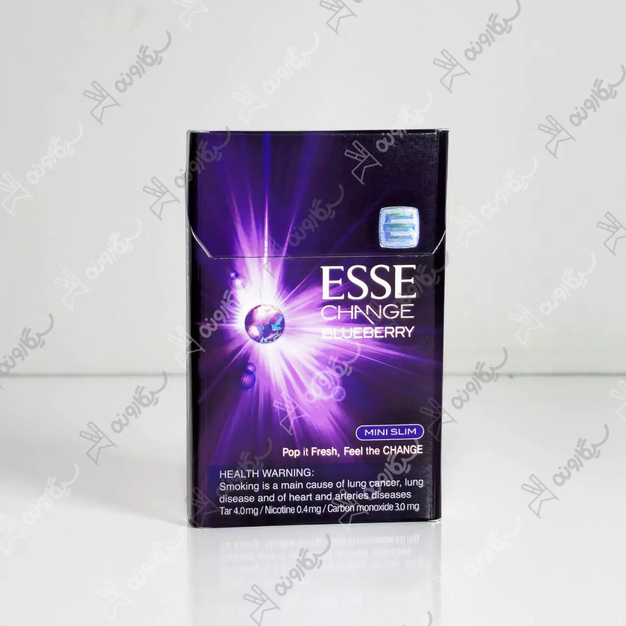 خرید سیگار اسی چنج بلوبری اسلیم - esse change blueberry slim cigarette