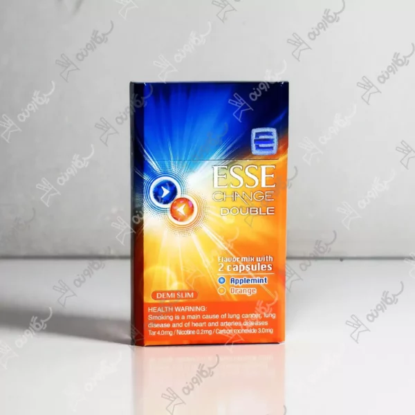 خرید سیگار اسی چنج دابل طعم پرتقال سیب نعنا کامپکت - esse change double orange applemint compact cigarette