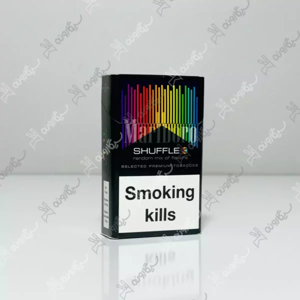 خرید سیگار مارلبرو شافل اسموک طرح جدید فریشاپ - marlboro shuffle smoke new cigarette